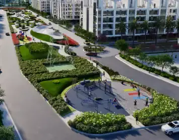 Concept landscape design – Coopers Hill for Signature Global Daxin Vistas